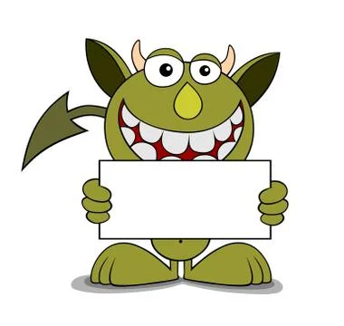 Funny devil Stock Illustration