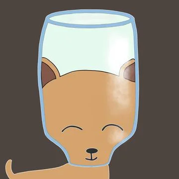 Funny dog Stock Illustration