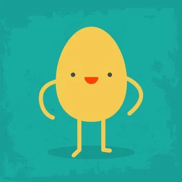 Funny Egg Stock Illustration