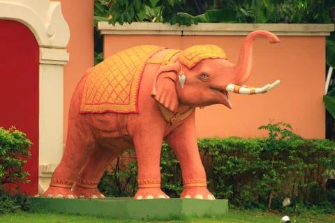 Funny elephant Stock Photos