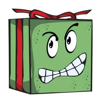 Funny expression characters Stock Illustration