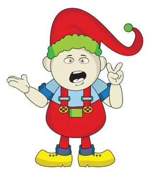 Funny expression characters Stock Illustration