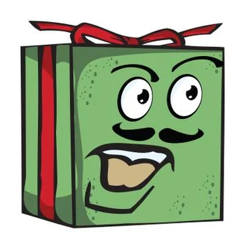 Funny expression characters Stock Illustration