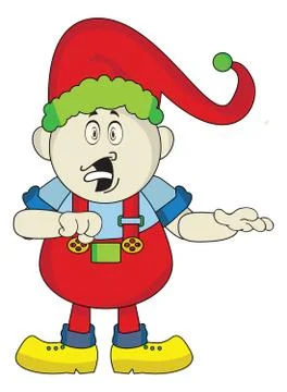 Funny expression characters Stock Illustration