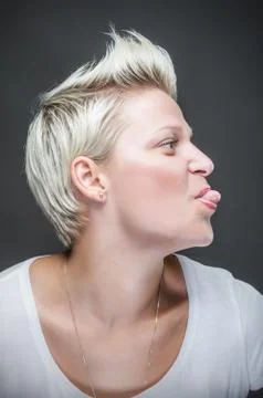 Funny face Stock Photos
