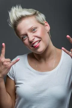 Funny face Stock Photos