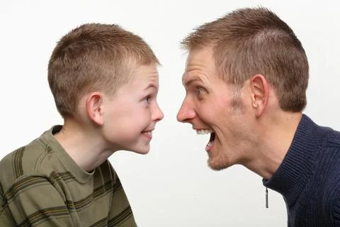 Funny faces Stock Photos