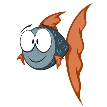 Funny Fish Stock Illustration