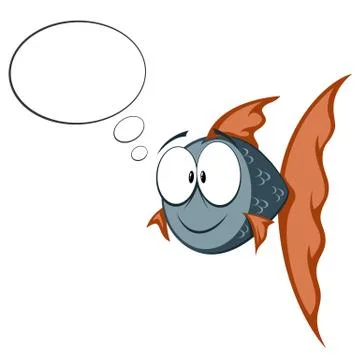 Funny Fish Stock Illustration