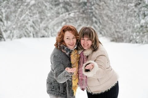 Funny friends Stock Photos