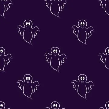 Funny ghosts Stock Illustration