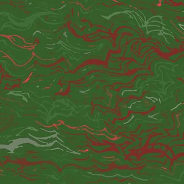 Funny horizontal background of chaotic wavy lines. Multi colored patterns. Illustrazione stock