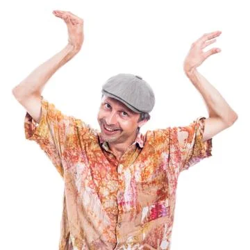 Funny man Stock Photos