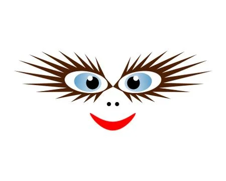 Funny mask. Vector EPS10 Stock Illustration