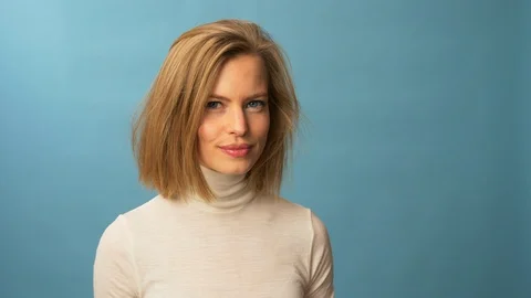 Funny model wears four types of glasses simultaneously 스톡 동영상 103627662