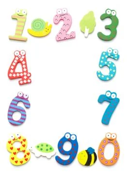 Funny number Stock Photos