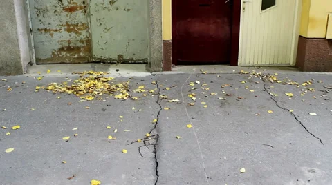 Funny Old Doors Stock Footage 37326304
