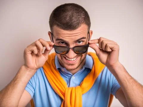 Funny people Foto stock
