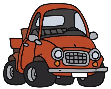 Funny pick-up Stock Illustration