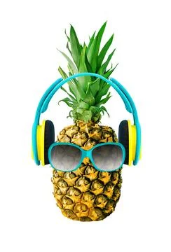 Funny pineapple Фото