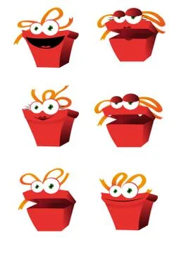 Funny presents Stock Illustration