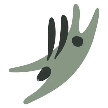 Funny Rabbit for your design Stock Illustration