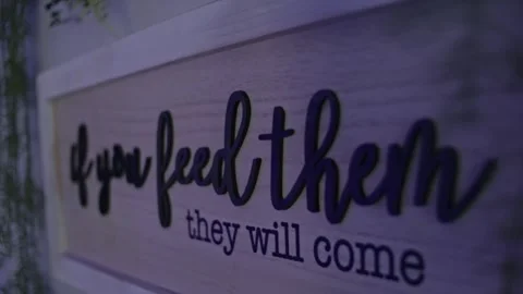 Funny Restaurant Sign Stock Footage 272288402