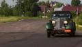 Funny retro cabriolet car Packard Convertible HD Footage