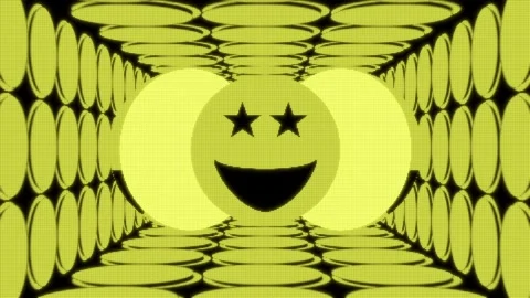 Funny Retro Console Game 16 Bit Pixelated Animation Endless Loop Stock Footage 126360199