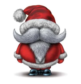 Funny santa clause 库存插图