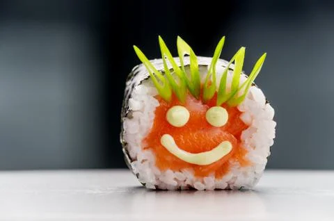 Funny shot of a roll Stock Photos