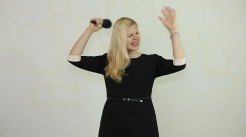 Funny singer 库存影片 29666535