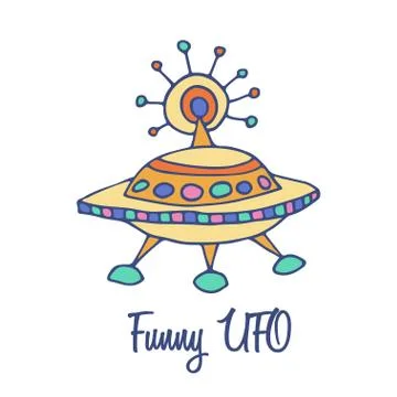 Funny Space Symbol Stock Illustration