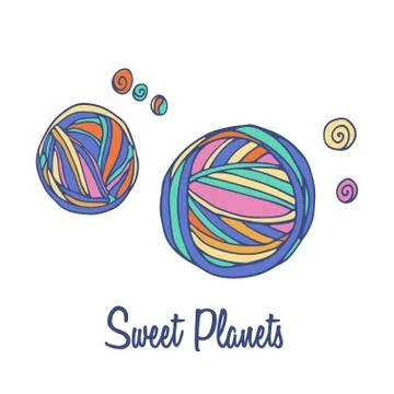 Funny Space Symbol Stock Illustration