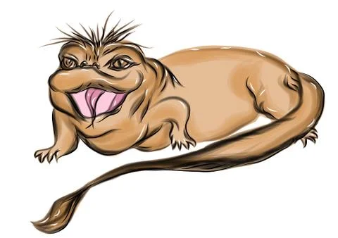 Funny species Stock Illustration