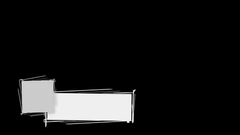 Funny Squares Lower Thirds Video stock 122677386