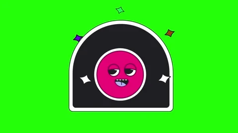 Funny Stickers – 4K Animated Pack with Green Screen Background 库存影片 321968189