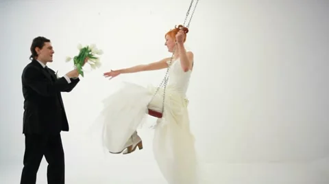 Funny swing Video stock 8561092