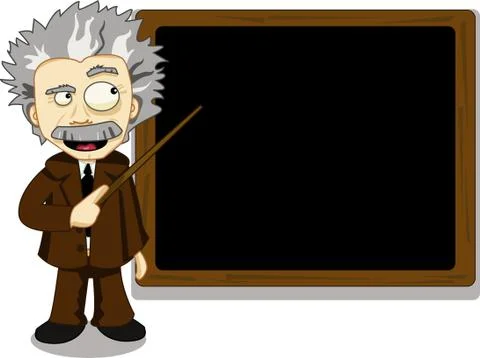 Funny Teacher Stock Illustration