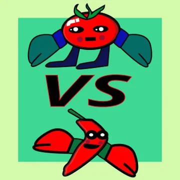 Funny tomato mascot vector. Perfect for restaurant design, food menus Stock Illustration