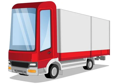 Funny truck. Stock Illustration