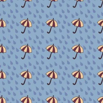 Funny umbrella Stock Illustration