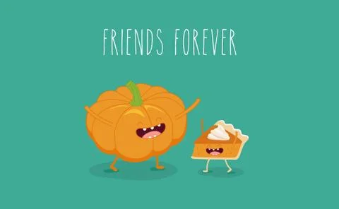 Funny Various Cartoon Vegetables. Vector Clip Art Stock Illustration