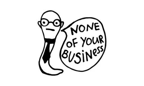Funny worm with speech bubble Stock Illustration