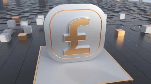 Funt sterling Video stock 268861643