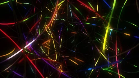 Fuorescent Electricity Stock Footage 79447253