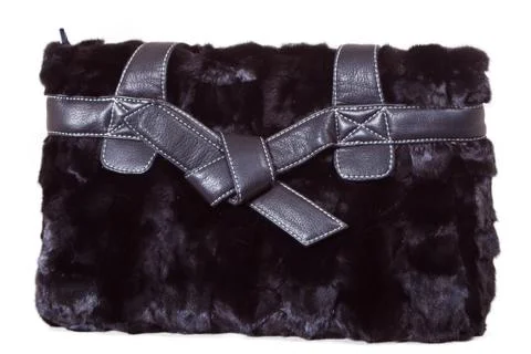 Fur bag Stock Photos