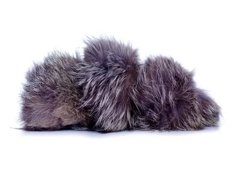 Fur fluffy cloth Stock Photos
