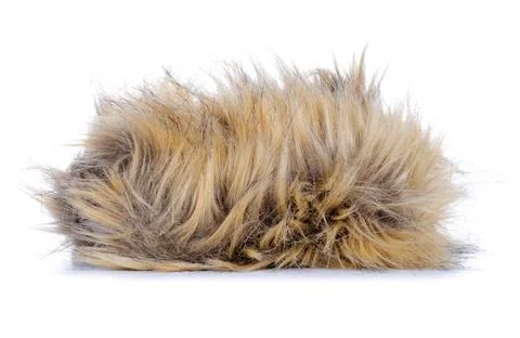 Fur fluffy cloth Stock Photos