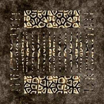 Fur pattern Illustrazione stock